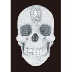 Diamond Dotz Crystal Skull 16.5 x 23.6