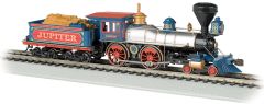 HO 4-4-0 w/ DCC Central Pacific Jupiter