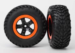 SCT Tires Mtd Orange Bdlc pr