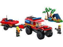 Lego City Fire Truck w/ Boat
