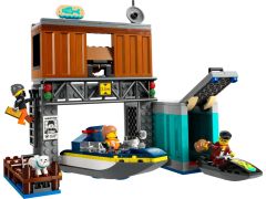 Lego City Police Speedboat and Crooks' Hideout