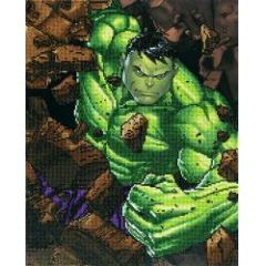 Diamond Dotz Marvel Hulk Smash 16.5 x 20.8