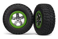BFG MT Tires Mtd Green pr