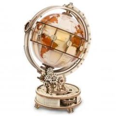 DIY Wooden Luminous Globe