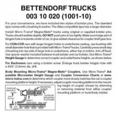 Bettendorf Trucks No Cplr 10pr