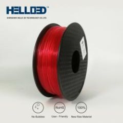 TPU Flexible Trans Red 1.75mm .8kg Filament