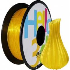 TPU Flexible Trans Yellow 1.75mm .8kg Filament