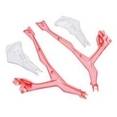 LED Arm Covers for Vista Quad Red