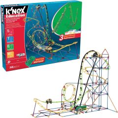 K'Nex STEM 546pc Motorized Roller Coaster