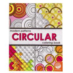 Modern Patterns Circular Coloring Book