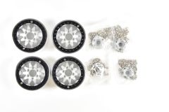 Alu 1.9 10-Spk Bdlck Slvr 4pk