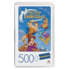 Disney Hercules 500pc In Retro Blockbuster Case