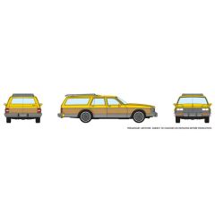 Chevy Caprice Wagon Yellow Woodie