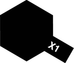 X-1 Gloss Black Acrylic Mini
