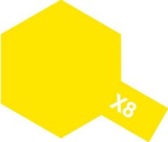 X-8 Gloss Lemon Yellow Acrylic Mini
