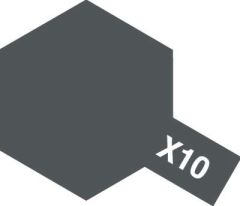 X-10 Gloss Gun Metal Acrylic Mini