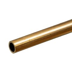 KSE Round Brass Tube 1/4in x 12in