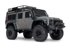 TRX-4 Defender 4WD RTR Clipless Body Silver 1/10
