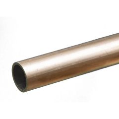 KSE Round Aluminum Tube 1/2 x .035 x 12in