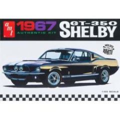 1967 Shelby GT350 WHITE 1/25