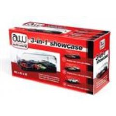 Auto World 3-in-1 Showcase 10.5x5.5x3.75inch