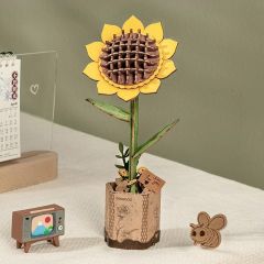 3D Wood ROWOOD Sunflower