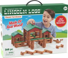 Lincoln Logs 268pc Farmhouse