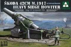 Skoda 42cm Hvy Siege Gun 1/35