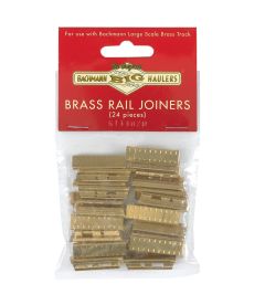 Brass Rail Joiners for G 24pc