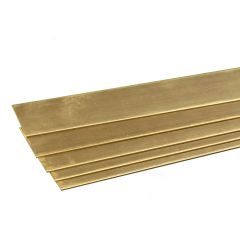 KSE Brass Strip .032 x 1 x 36in
