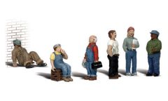 Factory Workers HO Scale