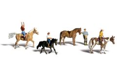 Horseback Riders N Scale