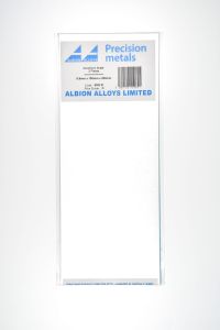 Aluminum Sheet 0.8mm Thick 100x250mm 2pk