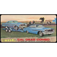 Cal Drag Combo 64 Galaxie / Trailer 1/25