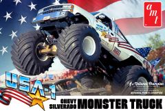 USA-1 Chevy Silverado Monster Truck 1/25