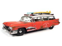 1959 Cadillac Eldorado Ambulance Surf Shark 1/18