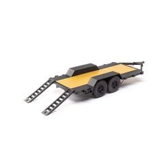 SCX24 Flat Bed Trailer w/ LED Taillights
