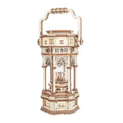 Mechanical Victorian Lantern Music Box
