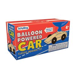 Balloon Powered Wooden Car