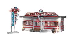 Miss Mollys Diner BnR HO Scale