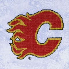 Diamond Dotz NHL Calgary Flames 12.6 x 12.6