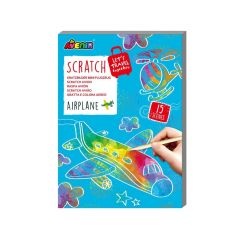 Scratch Airplane Mini Book