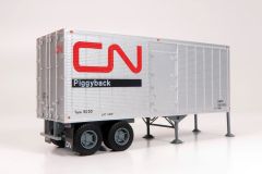 26ft Can-Car Dry Van Trailer w/ Side Door CN Piggyback no 260109