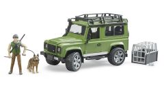 Land Rover w / Forester and Dog