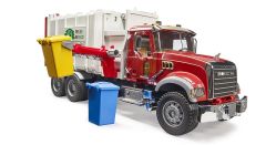 MACK Garbage Truck Red & White