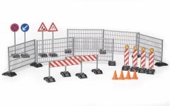 BWorld Construction Site Accessories; Barriers and Signs