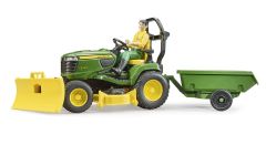 John Deere Lawn Tractor & Trailer