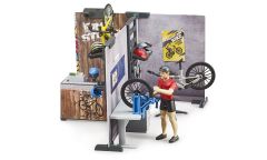 BWorld Cycle Shop Set w/ Figure