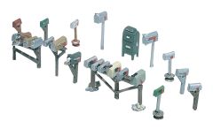Mailboxes Assorted 17pc