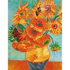 Diamond Dotz Sunflowers Van Gogh 22 x 28
